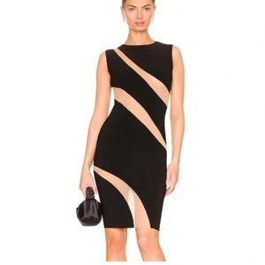 Norma Kamali Women's Snake Dress